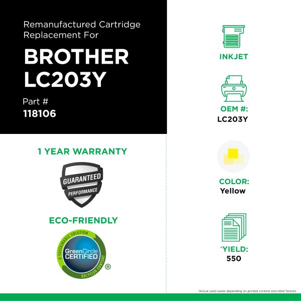Brother - LC203XL, LC203C