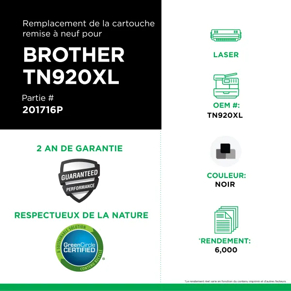 Brother - TN920XL