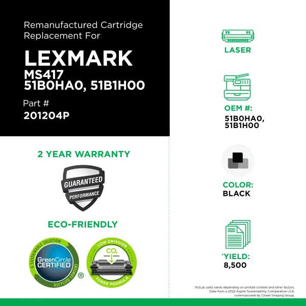 Lexmark - 51B1H00, 51B0HA0