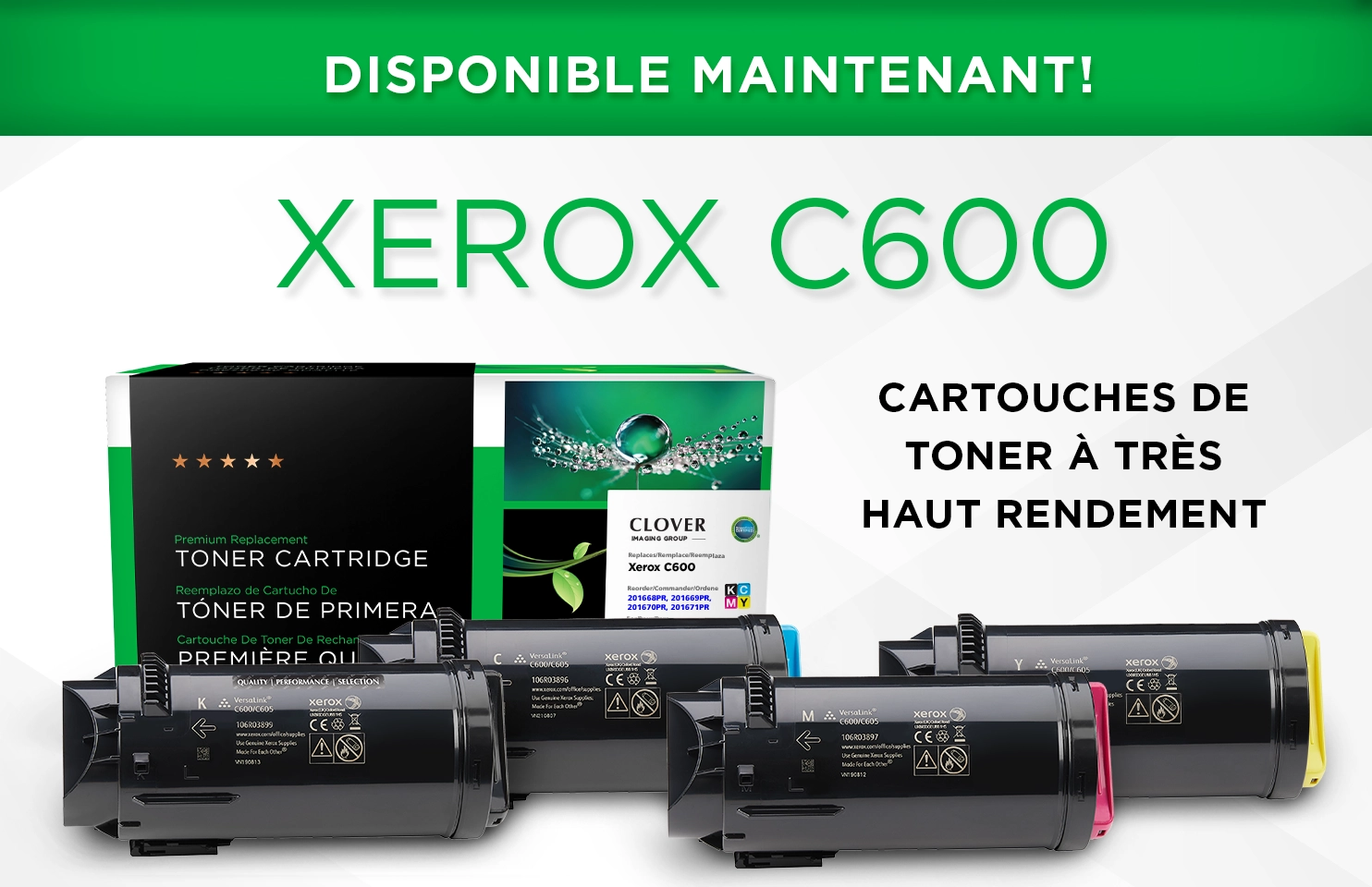 Lancement d'un nouveau produit : Xerox C600