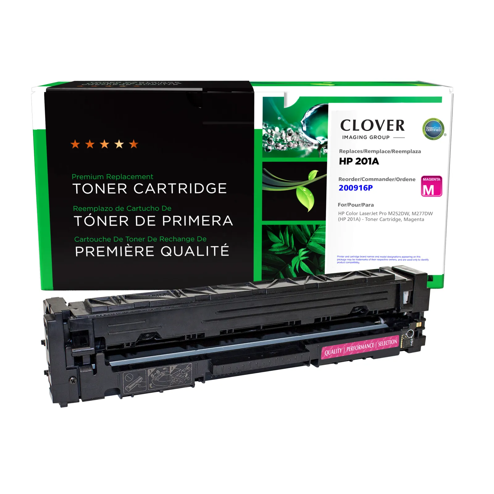 HP CF403A Remanufactured Magenta Color Laser Cartridge | Clover Imaging ...