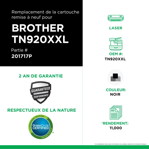 Brother - TN920XXL