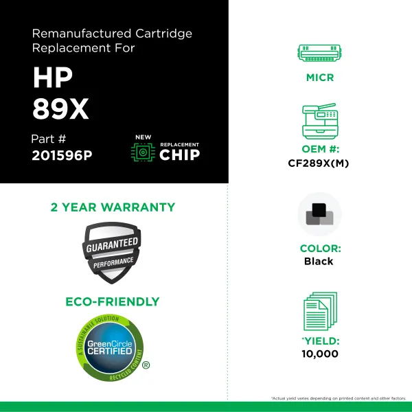 HP - CF289X(M)
