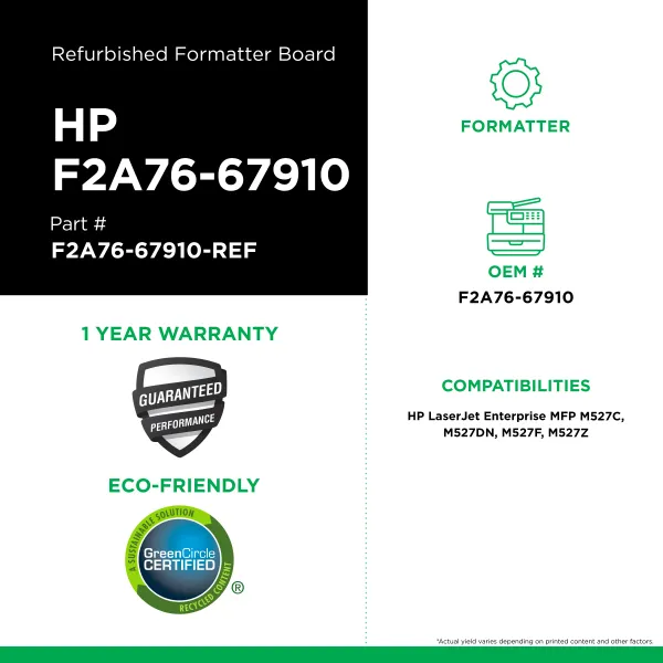 HP - F2A76-67910