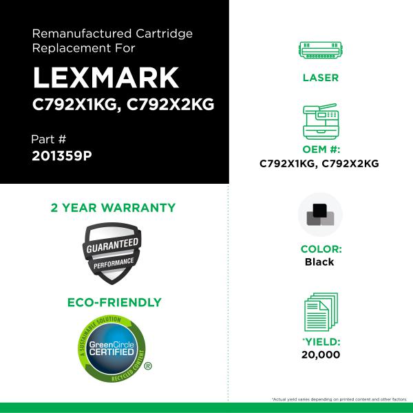 Lexmark - C792X1KG, C792X2KG