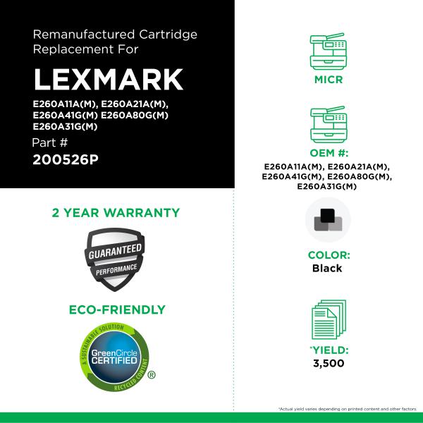 Lexmark - E260A21A(M), E260A11A(M)