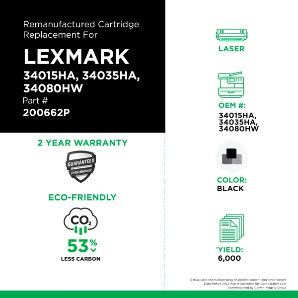 Lexmark - 34015HA, 34035HA, 34080HW