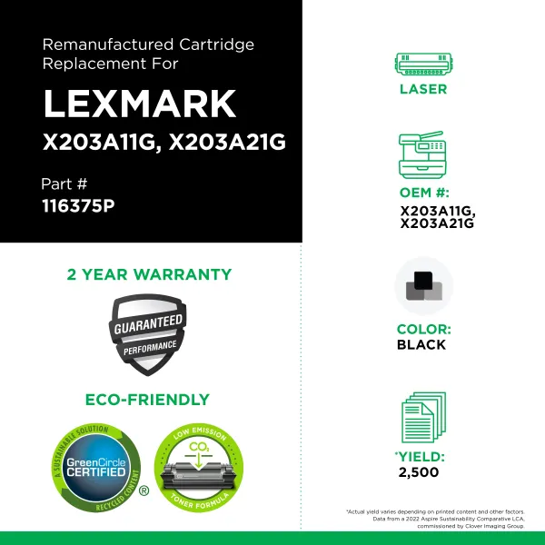 Lexmark - X203A11G, X203A21G