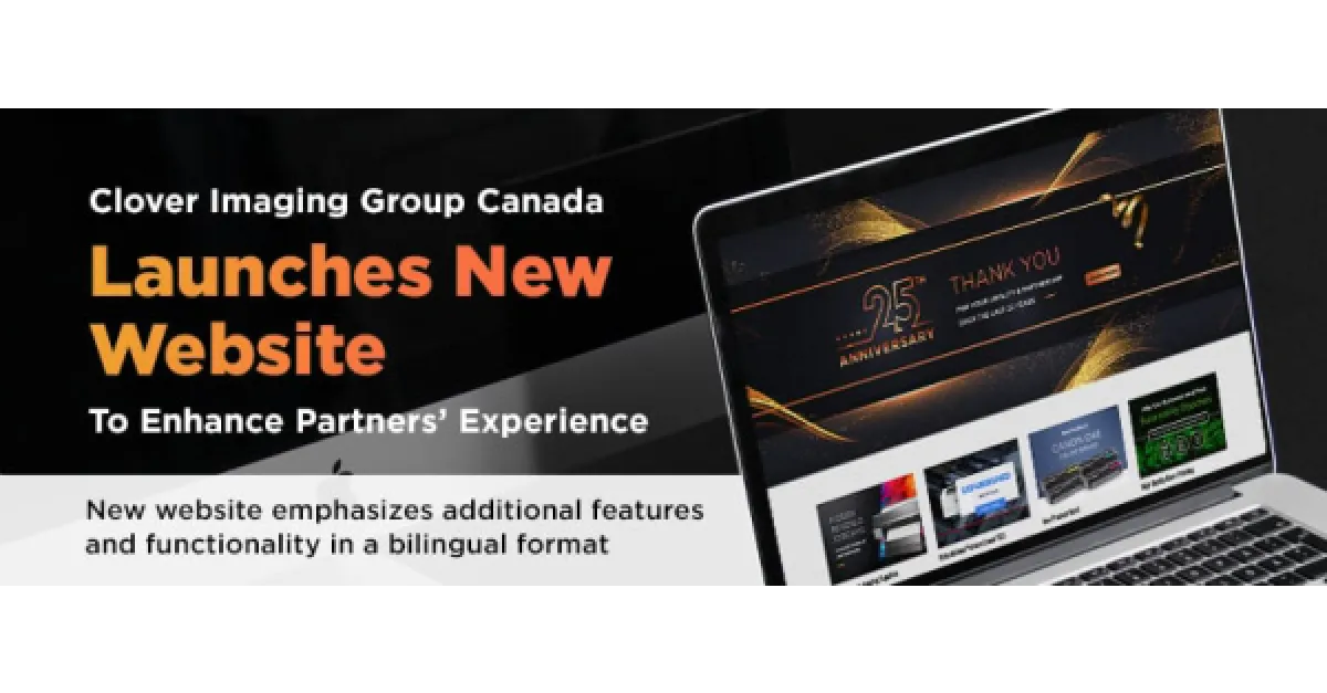 Clover Imaging Group Canada Launches New Website To Enhance Partners