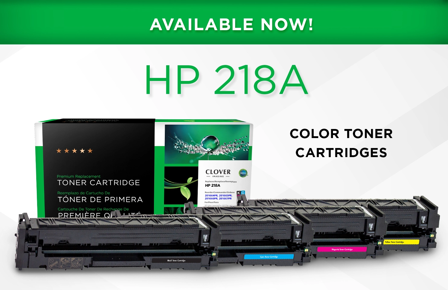Available Now: HP 218A